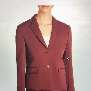 Boss Hugo Women’s Textured Professional Two-Botton Blazer, Slim Fit Skinny Pants